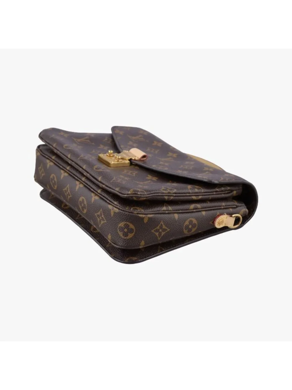 Louis Vuitton Pochette Metis MM Monogram Brown Canvas Handbag
